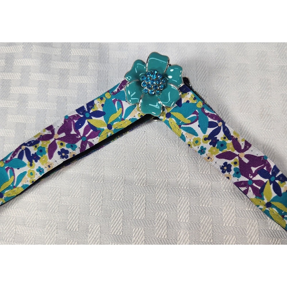 Women's Lindsay Phillips Switch Flops Navy Size 9 with 5 Switch Accessories - Picture 9 of 9